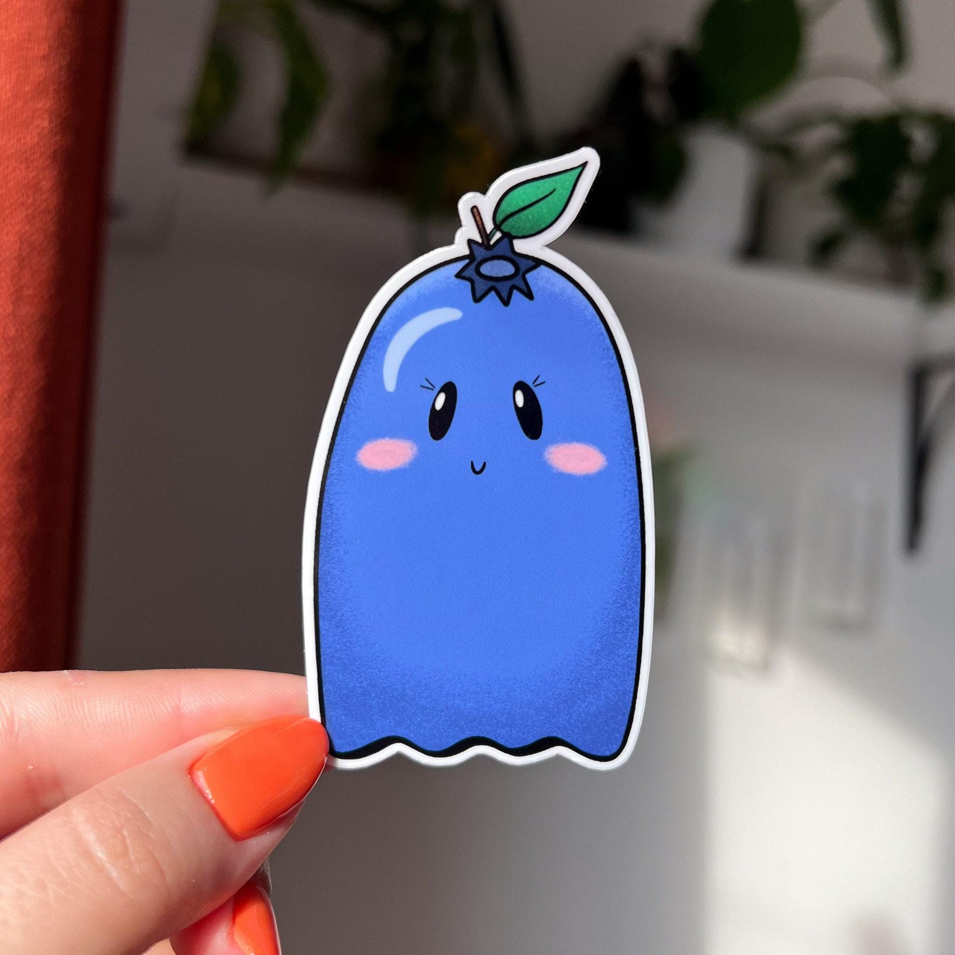 Blueberry Ghost Sticker