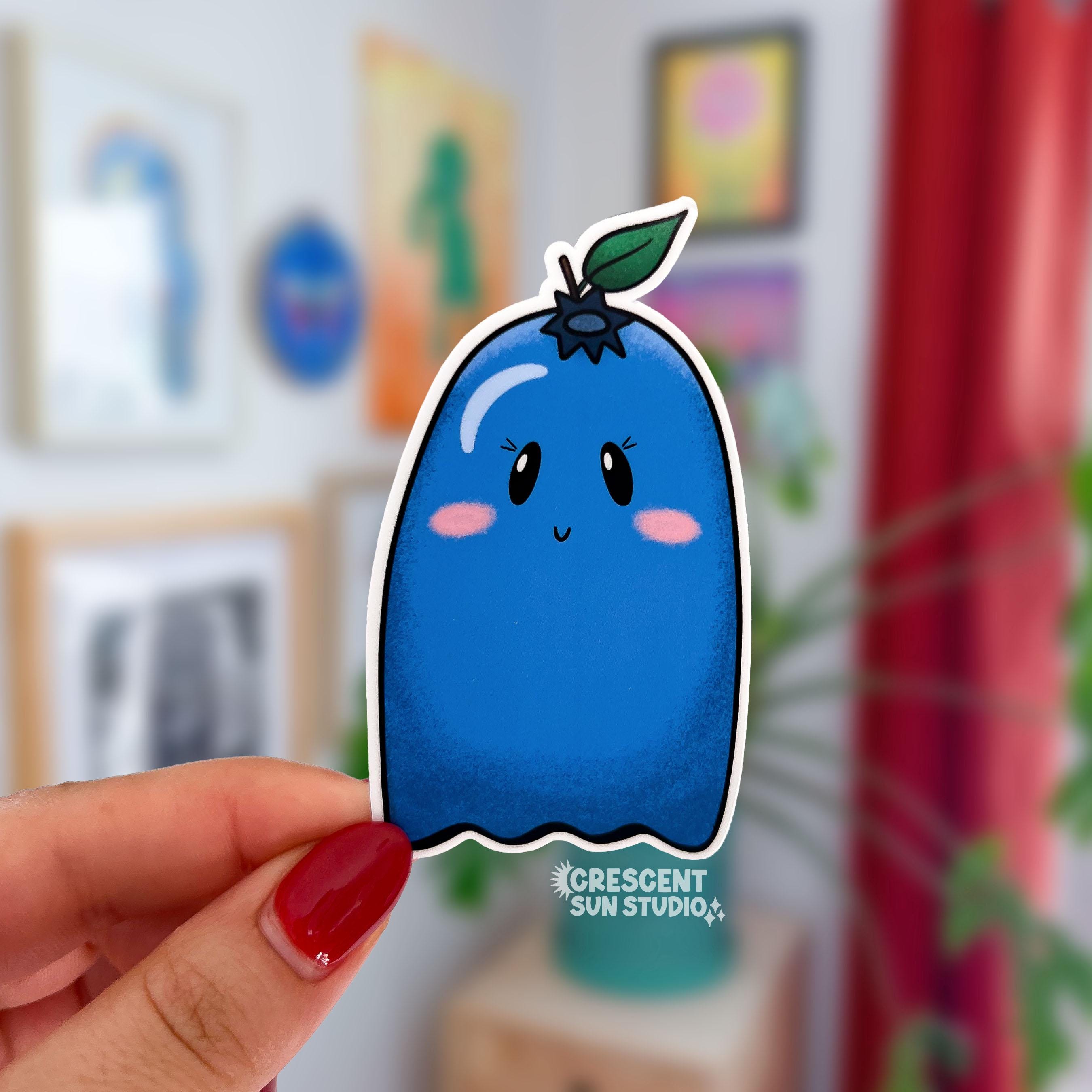 Blueberry Ghost Sticker